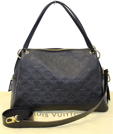 lv black leather handbag|black leather louis vuitton bag.